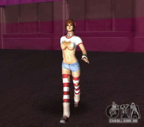 Kasumi Cut Top para GTA San Andreas