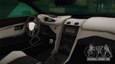 GTA 5 Truffade Nero Custom IVF para GTA San Andreas