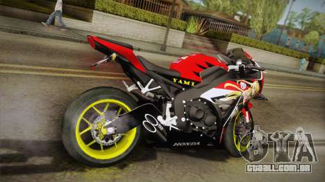 Honda CBR1000RR Yami To Love-Ru Itansha para GTA San Andreas