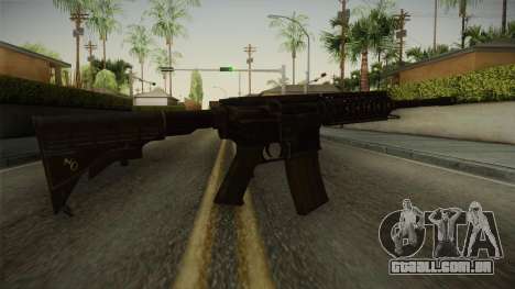 CoD 4: MW - M4A1 Remastered v3 para GTA San Andreas
