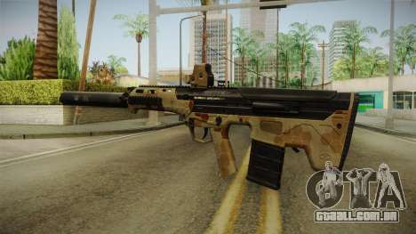 DesertTech Weapon 2 Camo Silenced para GTA San Andreas