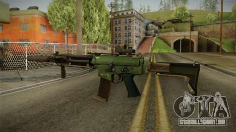 Battlefield 4 - AK-5C para GTA San Andreas