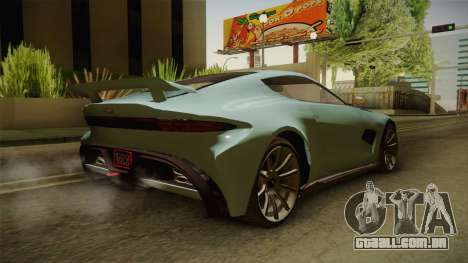 GTA 5 Dewbauchee Specter para GTA San Andreas