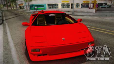 Lamborghini Diablo VT FBI 1995 para GTA San Andreas