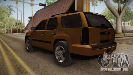 Chevrolet Tahoe para GTA San Andreas