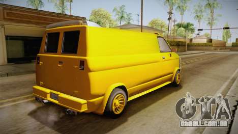 GTA 5 Declasse Burrito A-Team IVF para GTA San Andreas