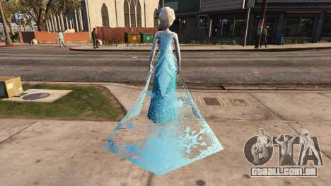 Elsa from Frozen para GTA 5
