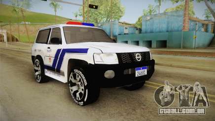 Nissan Patrol Y61 Police para GTA San Andreas