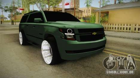 Chevrolet Tahoe GT Stance Bass Booster para GTA San Andreas