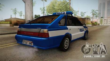 Daewoo-FSO Polonez Caro Plus Policja 2 1.6 GLi para GTA San Andreas