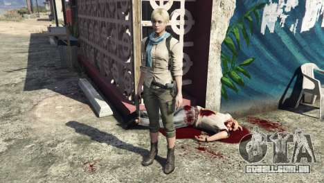 Sherry Birkin Resident Evil 6 para GTA 5