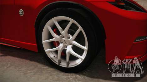 Nissan 370Z Nismo 2016 SA Plate para GTA San Andreas