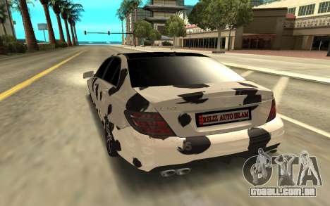 Mercedes-Benz C63 para GTA San Andreas