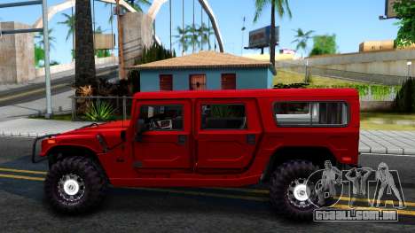 Hummer H1 Alpha para GTA San Andreas