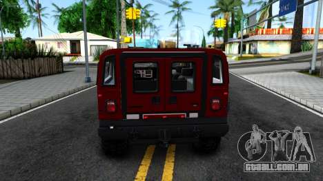 Hummer H1 Alpha para GTA San Andreas