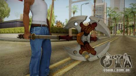 Injustice: Gods Among Us - Ares Axe para GTA San Andreas