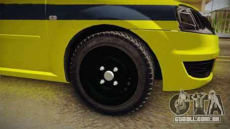 Renault Logan Taxi of Rio de Janeiro para GTA San Andreas
