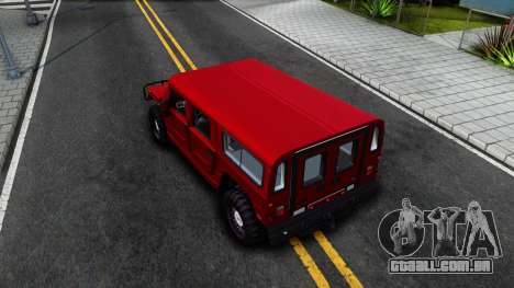 Hummer H1 Alpha para GTA San Andreas