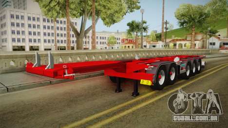 Trailer Container v2 para GTA San Andreas