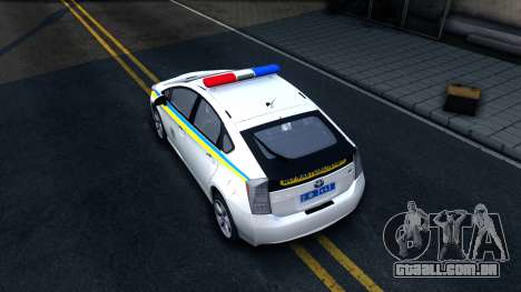 Toyota Prius Ukraine Police para GTA San Andreas