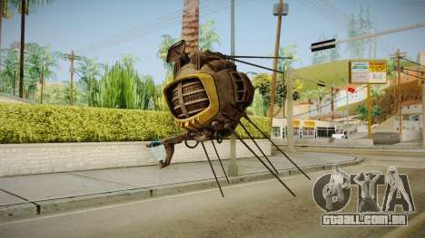 Fallout New Vegas DLC Lonesome Road - ED-E v1 para GTA San Andreas