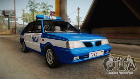 Daewoo-FSO Polonez Caro Plus Policja 2 1.6 GLi para GTA San Andreas