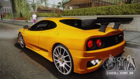 Ferrari 360 Challenge Stradale v3.1 para GTA San Andreas