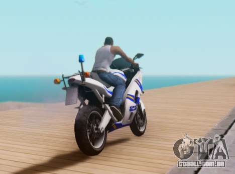 Croatian Police Bike para GTA San Andreas