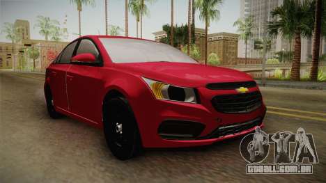 Chevrolet Cruze LS Beta para GTA San Andreas