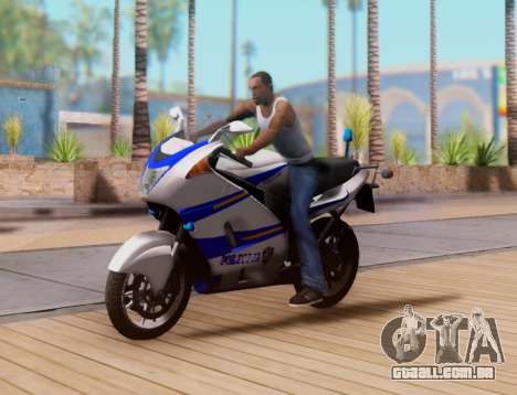 Croatian Police Bike para GTA San Andreas