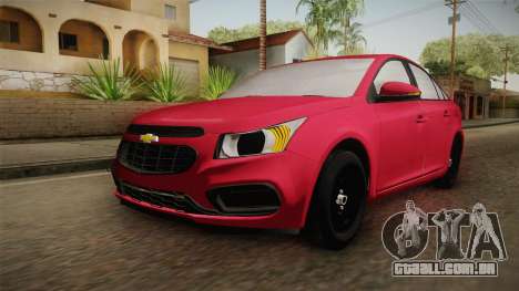 Chevrolet Cruze LS Beta para GTA San Andreas