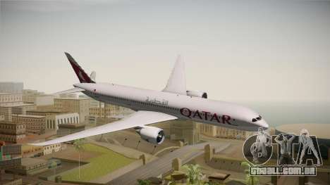 Boeing 787 Qatar Airways para GTA San Andreas
