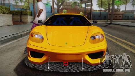 Ferrari 360 Challenge Stradale v3.1 para GTA San Andreas