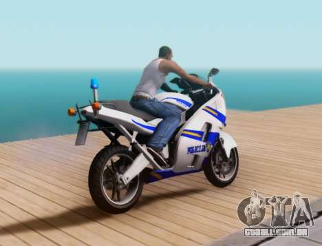 Croatian Police Bike para GTA San Andreas