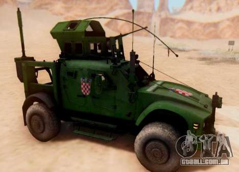 Oshkosh M-ATV croata Veículo Blindado de Textura para GTA San Andreas