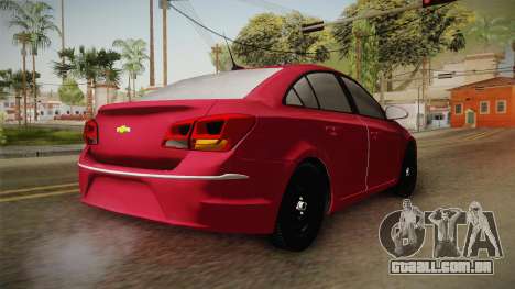 Chevrolet Cruze LS Beta para GTA San Andreas