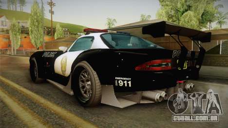 GTA 5 Bravado Banshee Supercop para GTA San Andreas