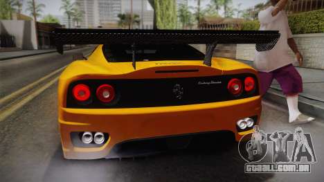 Ferrari 360 Challenge Stradale v3.1 para GTA San Andreas