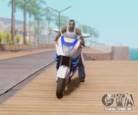 Croatian Police Bike para GTA San Andreas