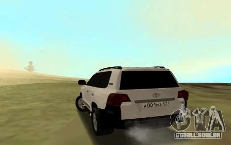 Toyota LAND CRUISER 200 para GTA San Andreas