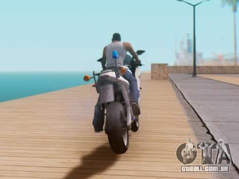 Croatian Police Bike para GTA San Andreas