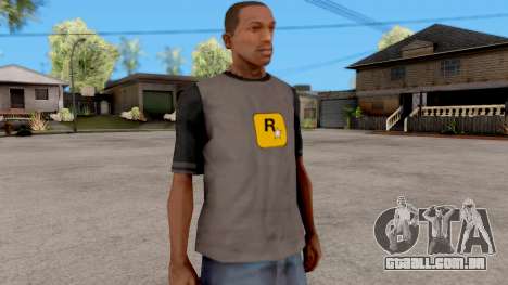 Rockstar T-Shirt para GTA San Andreas