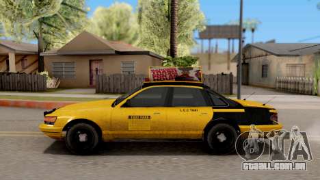 GTA IV Taxi para GTA San Andreas