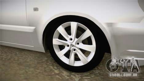 Hyundai Accent GLE para GTA San Andreas