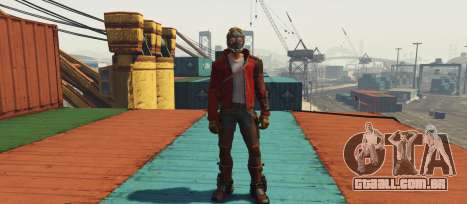 GOTG Star-lord para GTA 5