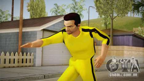 GTA LCS - Tony Yellow Jump Suit para GTA San Andreas