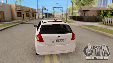 KIA Ceed Máquina de Treino para GTA San Andreas