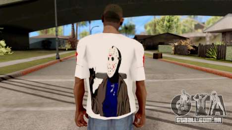 T-Shirt Jason Voorhees Style para GTA San Andreas