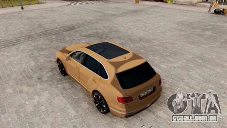 Bentley Bentayga para GTA San Andreas