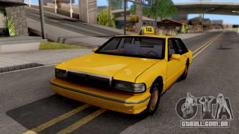 Taxi New Texture para GTA San Andreas
